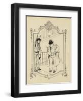 Cartoon from Memoires D'Une Glace-Albert Guillaume-Framed Giclee Print