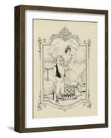 Cartoon from Memoires D'Une Glace-Albert Guillaume-Framed Giclee Print