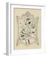 Cartoon from Memoires D'Une Glace-Albert Guillaume-Framed Giclee Print