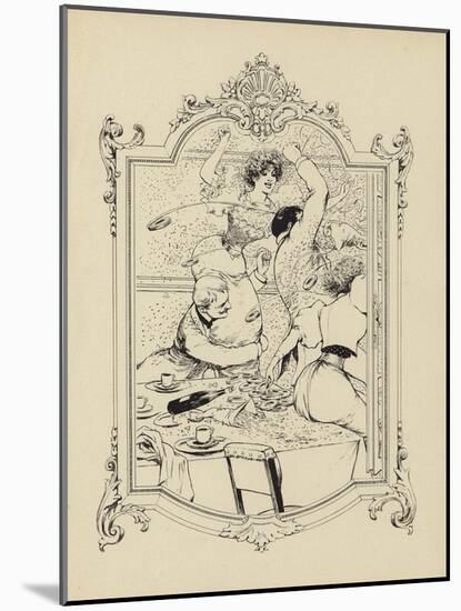 Cartoon from Memoires D'Une Glace-Albert Guillaume-Mounted Giclee Print