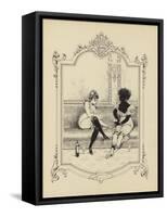 Cartoon from Memoires D'Une Glace-Albert Guillaume-Framed Stretched Canvas