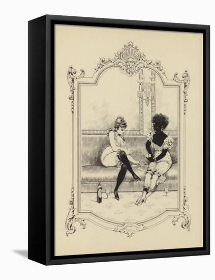 Cartoon from Memoires D'Une Glace-Albert Guillaume-Framed Stretched Canvas