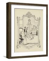 Cartoon from Memoires D'Une Glace-Albert Guillaume-Framed Giclee Print