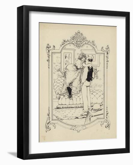 Cartoon from Memoires D'Une Glace-Albert Guillaume-Framed Giclee Print