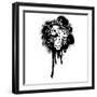 Cartoon Graffiti Skulls Pattern-lineartestpilot-Framed Photographic Print