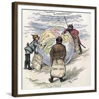 Cartoon: Imperialism, 1885-Thomas Nast-Framed Giclee Print