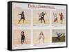 Cartoon Making Fun of the Opera Lucia Di Lammermoor by Donizetti-null-Framed Stretched Canvas