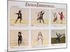 Cartoon Making Fun of the Opera Lucia Di Lammermoor by Donizetti-null-Mounted Giclee Print