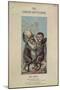 Cartoon of Darwin with an Ape, from 'The London Sketch Book', April 1874 Vol 1 No. 4 (Colour Litho)-English-Mounted Giclee Print