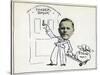 Cartoon of Managing Director William E Bullock, Singer and Company Ltd-null-Stretched Canvas