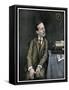 Cartoon of Marconi with His Wireless, 1903.-null-Framed Stretched Canvas