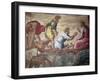 Cartoon of the miraculous draft of fishes, 15th century-Raphael-Framed Giclee Print