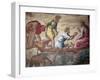 Cartoon of the miraculous draft of fishes, 15th century-Raphael-Framed Giclee Print