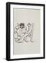 Cartoon of William Morris-Edward Burne-Jones-Framed Giclee Print