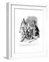 Cartoon on a Riding Theme, 19th Century-null-Framed Giclee Print