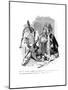 Cartoon on a Riding Theme, 19th Century-null-Mounted Giclee Print