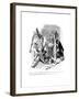 Cartoon on a Riding Theme, 19th Century-null-Framed Giclee Print