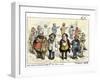 Cartoon on the Tammany Hall Financial Scandal (A Patronage Institution in Manhattan, New York that-null-Framed Giclee Print