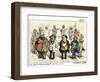 Cartoon on the Tammany Hall Financial Scandal (A Patronage Institution in Manhattan, New York that-null-Framed Giclee Print