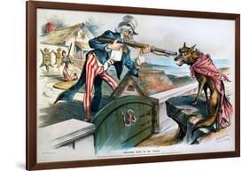 Cartoon: Panic Of 1893-Louis Dalrymple-Framed Giclee Print