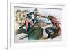 Cartoon: Panic Of 1893-Louis Dalrymple-Framed Giclee Print