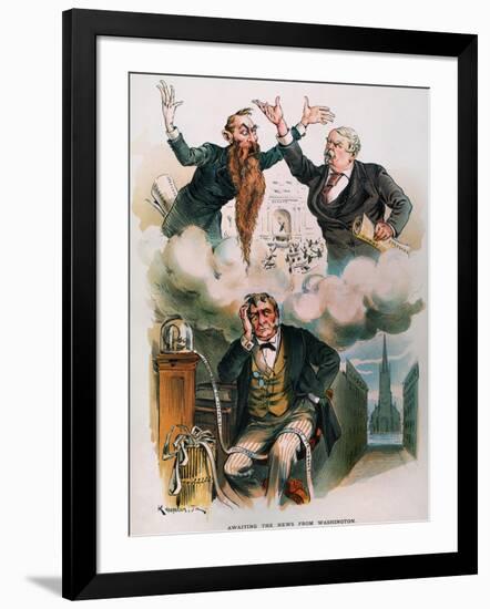 Cartoon: Panic Of 1893-Joseph Keppler-Framed Giclee Print