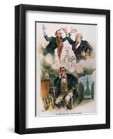 Cartoon: Panic Of 1893-Joseph Keppler-Framed Giclee Print