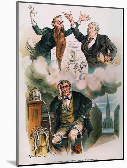 Cartoon: Panic Of 1893-Joseph Keppler-Mounted Giclee Print