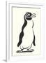 Cartoon Penguin-null-Framed Art Print