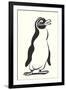 Cartoon Penguin-null-Framed Art Print