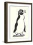 Cartoon Penguin-null-Framed Art Print