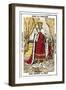 Cartoon Showing President Andrew Jackson as King Andrew the First-null-Framed Giclee Print