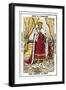 Cartoon Showing President Andrew Jackson as King Andrew the First-null-Framed Giclee Print