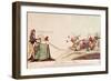 Cartoon "The Electrical Spark of Liberty That Will Topple the Thrones of All Corrupt Monarchs"-null-Framed Giclee Print