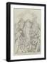 Cartoon, the Spirit of Chivalry-Daniel Maclise-Framed Giclee Print