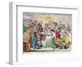 Cartoon: Vaccination, 1802-James Gillray-Framed Giclee Print