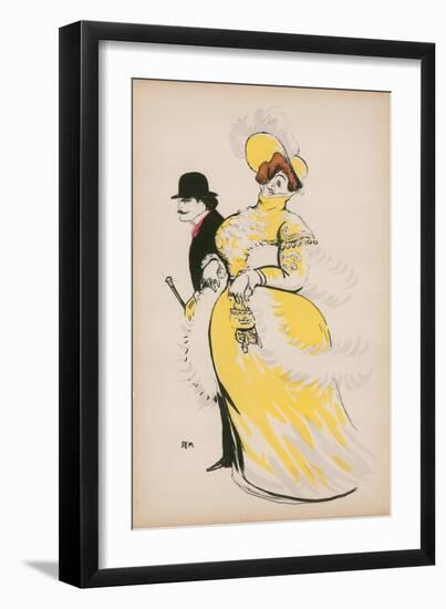 Cartoon-Sem-Framed Giclee Print