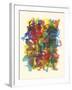 Cartoons Shapes-Yoni Alter-Framed Giclee Print