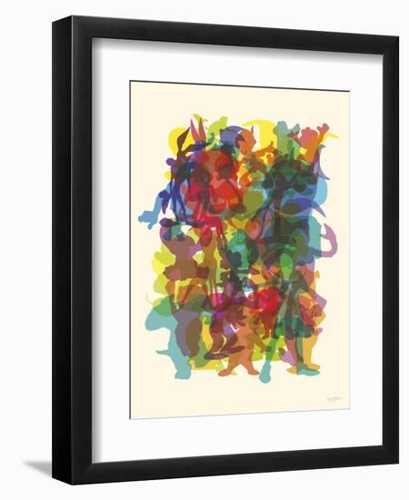 Cartoons Shapes-Yoni Alter-Framed Giclee Print