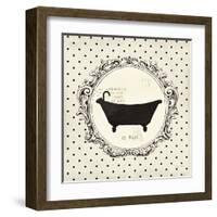 Cartouche Bath-Emily Adams-Framed Art Print