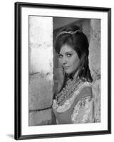 Cartouche by PhilippedeBroca with Claudia Cardinale, 1962 (b/w photo)-null-Framed Photo