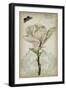 Cartouche & Floral I-Jennifer Goldberger-Framed Art Print