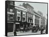 Carts Outside the Sundial Public House, Goswell Road, London, 1900-null-Framed Stretched Canvas