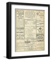 Caruso Debut-null-Framed Art Print