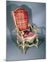 Carved and Gilt Walnut Venetian Armchair, Italy, 17th-18th Century-null-Mounted Giclee Print