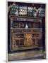 Carved and Inlaid Oak Court Cupboard, 1910-Edwin Foley-Mounted Giclee Print