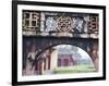 Carved Arch Inside the Imperial Palace, in Hue, Vietnam-David H. Wells-Framed Photographic Print