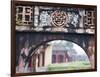 Carved Arch Inside the Imperial Palace, in Hue, Vietnam-David H. Wells-Framed Photographic Print