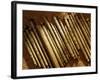 Carved Bamboo Containers from Sarawak, Malaysia-null-Framed Giclee Print