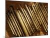 Carved Bamboo Containers from Sarawak, Malaysia-null-Mounted Giclee Print